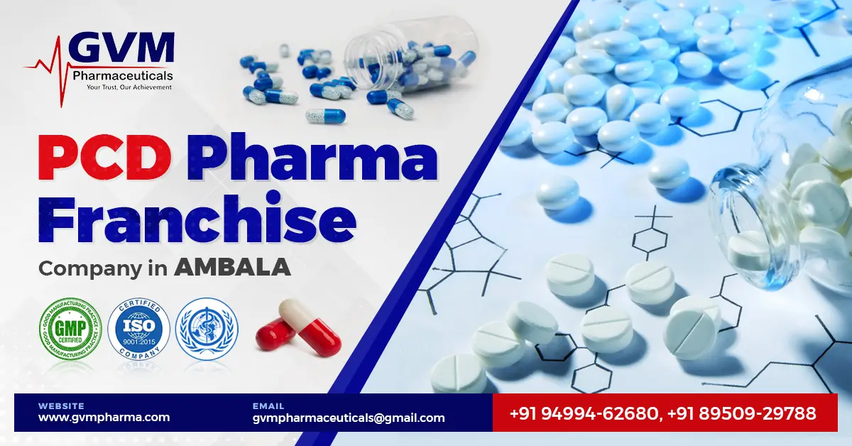 PCD Pharma Franchise Company in Ambala | GVM Pharmaceuticals